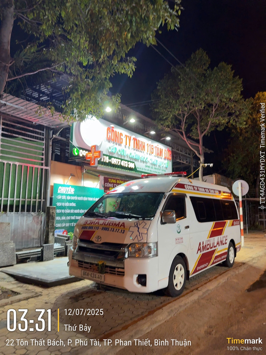 Cấp Cứu Bình Thuận Gọi Ngay Xe Cứu Thương Hỗ Trợ Khẩn Cấp 24/24